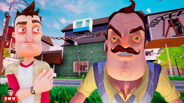 ШОУ ПРИВЕТ СОСЕД!ЧЕМ ДАЛЬШЕ ТЕМ ИНТЕРЕСНЕЕ!ИГРА HELLO NEIGHBOR 2 MOD KIT ПРОХОЖДЕНИЕ МОД NICKY STORY