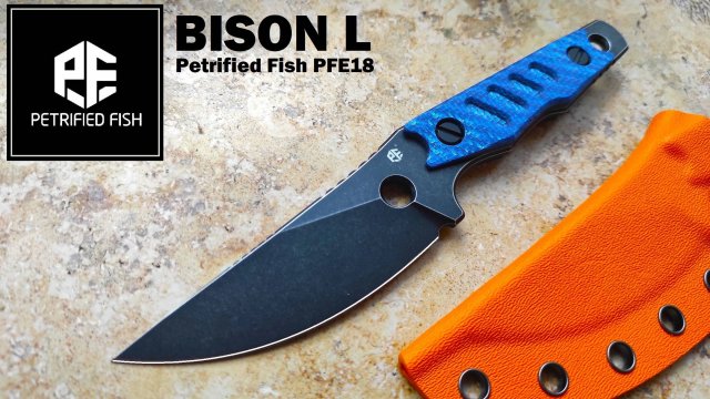 ✅ NEW Petrified Fish PFE18 BISON L N690