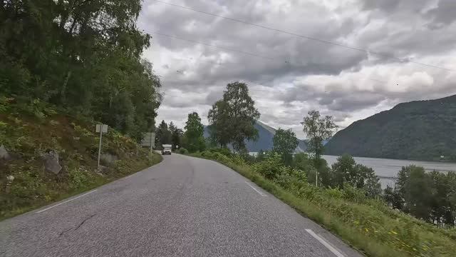 🚗 SmartTV 4К ➤ 🌄 Живописный горный перевал Гауларфьеллет в Норвегии!