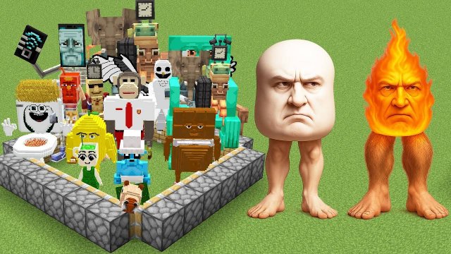 Смешали все СЕКРЕТНЫЕ Итальянские животные | Майнкрафт