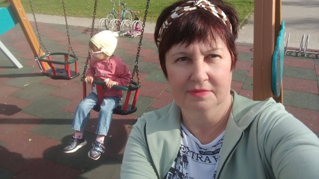 Внуки это наше будущее .Малышка Даша.