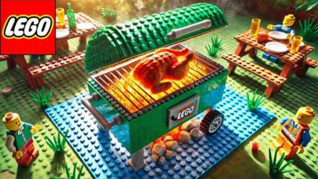 Печь LEGO – Не взорвется ли она от перегрева