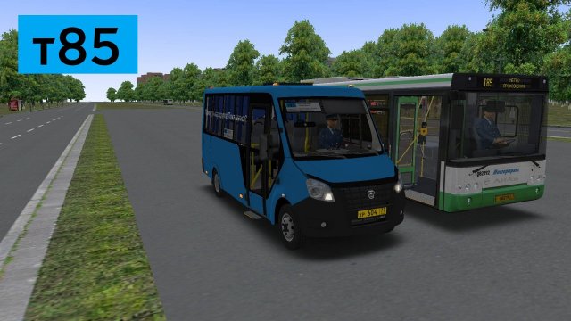 OMSI 2: Автобус №т85 Метро Профсоюзная - Проезд Карамзина
