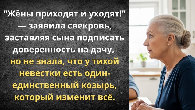 Дача раздора | Истории из жизни