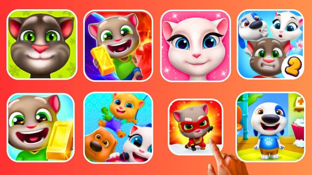 My Tom:Gold Run,My Tom:Friends,Tom:Heroes,My Hank.