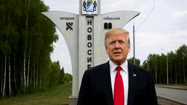 Путешествие Трампа по России! Привет из Новосибирска