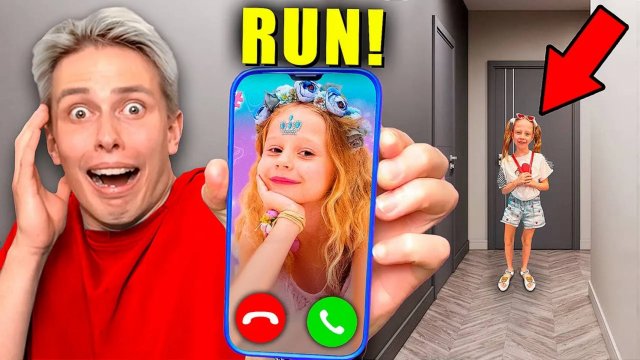 Я НОЧУЮ в ДОМЕ Like Nastya __она нас спалила__