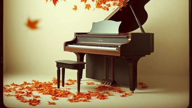 ОСЕНЬ ЦВЕТНАЯ ЛИСТВОЙ ШЕЛЕСТИТ 🍂 | Нежный ретро-вальс