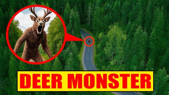 МОЙ ДРОН СНЯЛ НАСТОЯЩЕГО Deer Monster 99 Nights в Реальной Жизни!
