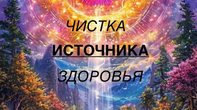 ЧИСТКА ИСТОЧНИКА ЗДОРОВЬЯ (СИЛ)