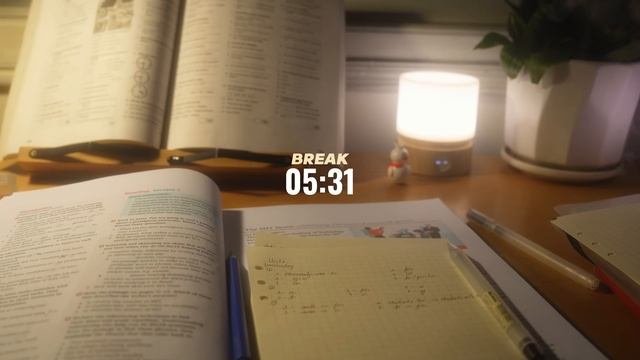 2-HOUR STUDY WITH ME late night 🌙｜ NO MUSIC, Fire Crackle🔥｜ Pomodoro 50-10