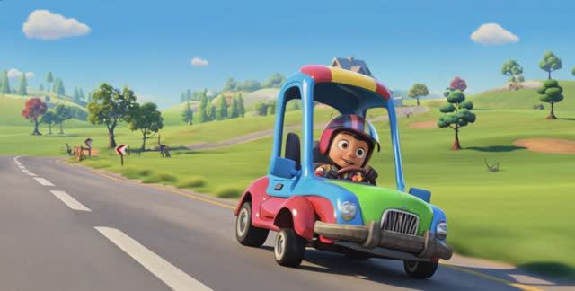 Весёлая дорога детский мультфильм