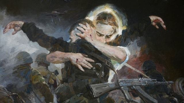 Русская голгофа. Художник Андрей Миронов