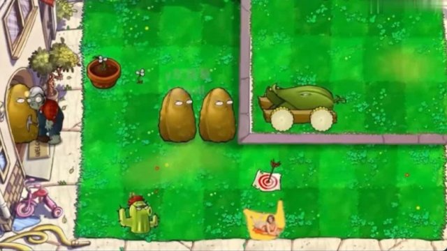 Защита на максимуме: Орех держит дверь / Plants vs Zombies