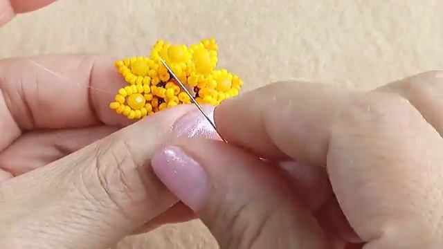 Серьги подсолнушки от Candy Art