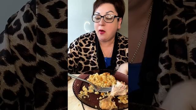 Очень нужен ваш совет🤭А на перекус перед обедом мой шикарный плов/Мукбанг