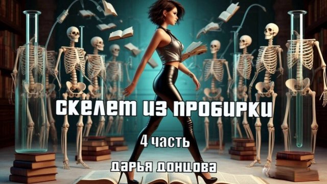 "Скелет из пробирки". Дарья Донцова. 4 часть. Аудиокнига.