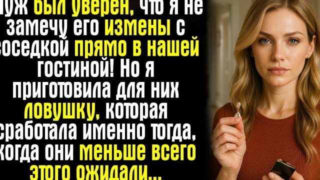 Муж был уверен, что я не замечу его измены с соседкой прямо в нашей гостиной! Но я приготовила...