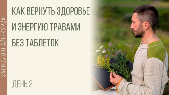 Как вернуть здоровье и энергию травами без таблеток. День 2