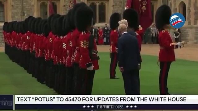 Обогнал короля и положил руку на спину: Трамп нарушил этикет при встрече с Карлом III в Британии