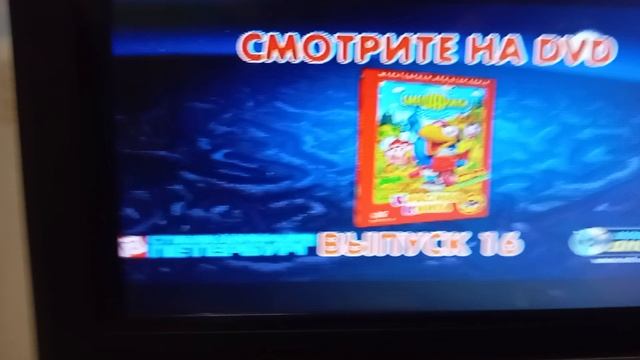 обзор на DVD диск Смешарики новогодняя сказка