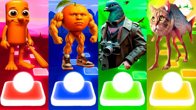 ТУН ТУН ТУН САХУР 🆚 У ДИН ДУН МА ДИН 🆚 ШПИОНИРО ГОЛУБИРО 🆚 ТРУЛИМЕРО ТРУЛИЧИНА | Tiles Hop №200