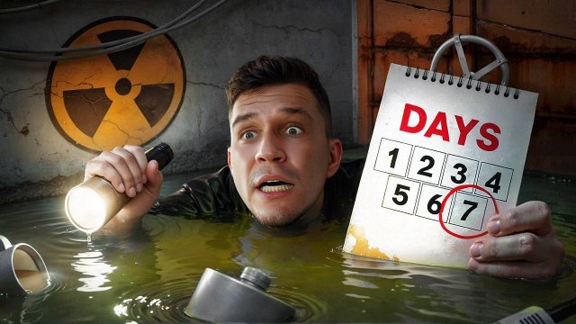 Я Провёл 7 Дней в Бункере под землёй! Еле выжил! Не повторять!