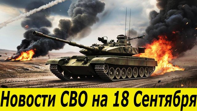 Новости СВО на 18 Сентября. Сводки СВО. Война на Украине. Юрий Подоляка. Новости сегодня 18.09.2025