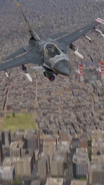 Самолёт F-16C Viper.