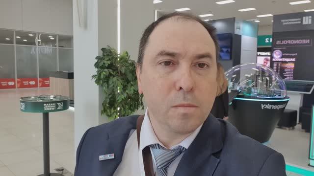 Международный форум Kazan Digital Week киберполигон при поддержке Касперского. Руслан Михайлов