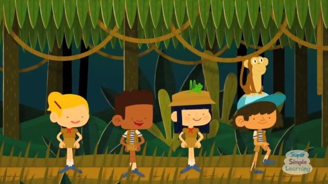 Walking In The Jungle - Super Simple Songs