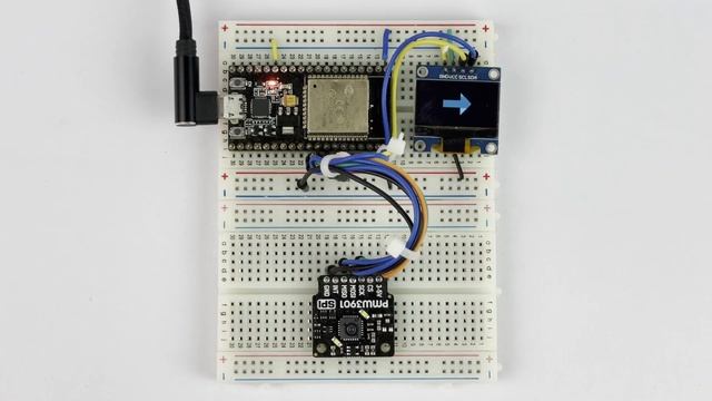 Подключение оптического датчика PMW3901 к ESP32 - 2