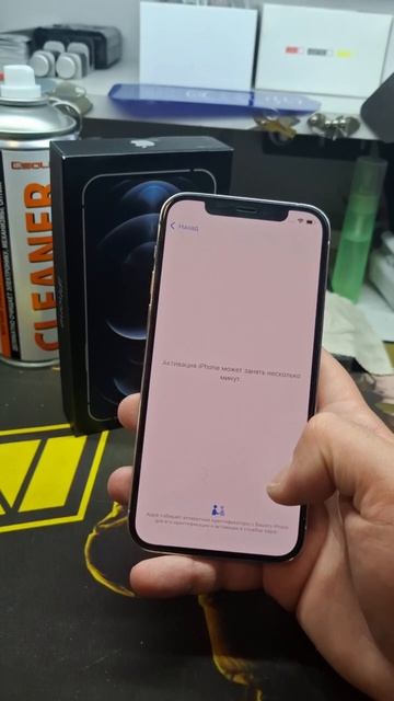 Разблокировка iPhone 12 Pro после мошенников 19-09-2025