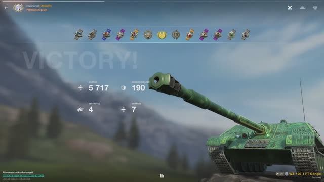 WoT Blitz • Tanks blitz • WZ-120-1 FT, ИСУ-152, Rhm.-Borsig WT • WoT Blitz лучшие реплеи
