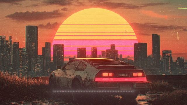 The Last Light of 1988, | Monolith Comic | Retro Synthwave Journey