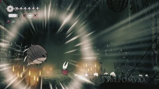 Hollow Knight Silksong: Дикая зверомуха и Скарр-страж [Без комментариев]