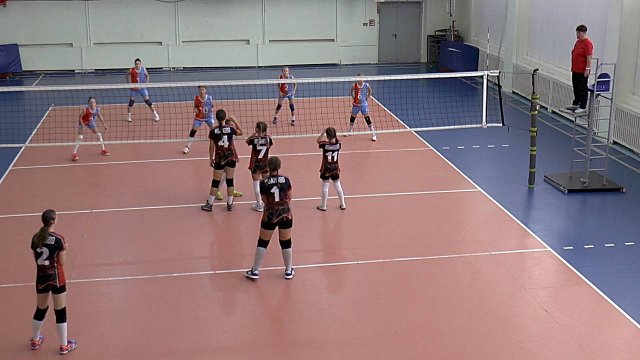 Детский волейбол. Игра. Иваново-1 vs Шуя