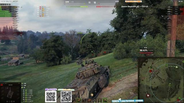 [Fermani wot] КР-1 ⏩ СЕРИЯ - ПУТЬ К 93+% ➡️ 3 ОТМЕТКИ НА ТАНКЕ СССР 11 УРОВНЯ