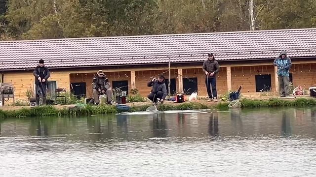 Утренние поимки на основном водоеме