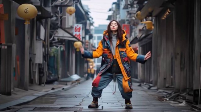 AI Киберпанк Fashion