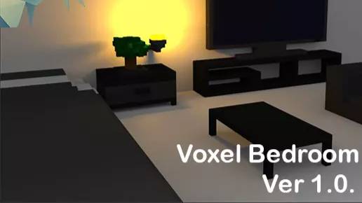 Asset Unity - Voxel Functional Furniture FREE