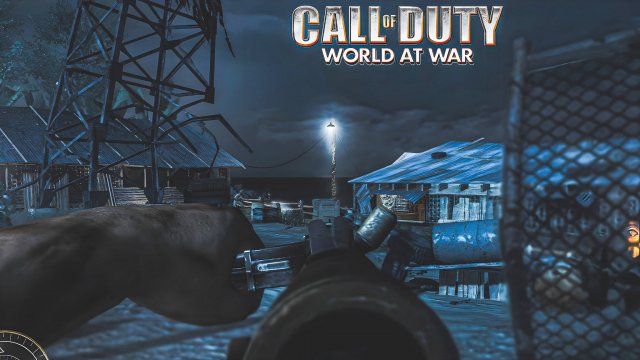 АТОЛЛ МАКИН! (Call of Duty: World at War №1). Тихое прохождение.