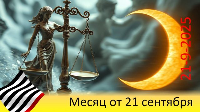 Прогноз на месяц. От 21 сентября 2025