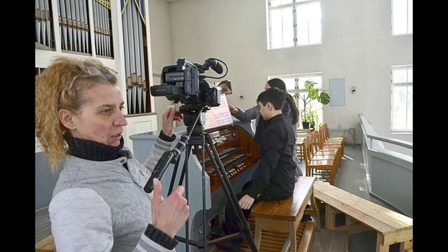 Приложение №11. Съёмки в музыкальном фильме «Музыка с небес», режиссёр Т. Д. Ишина