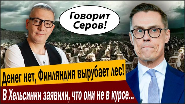 Денег нет, Финляндия вырубает лес! В Хельсинки заявили, что они не в курсе за Ленинград!