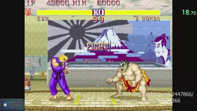 КЕН Спидран УСТАНОВИЛ НОВЫЙ мировой рекорд по сложности 741 - Street Fighter II Turbo - Hyper Fighti