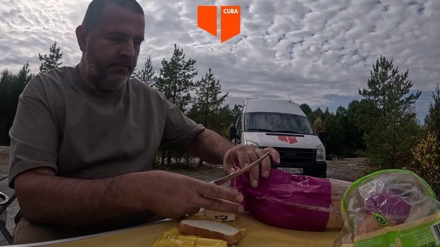 Обед на скале, Карелия #СамодельныйАвтодом #vanlife #приключение #travel #автопутешествие #евгенийку