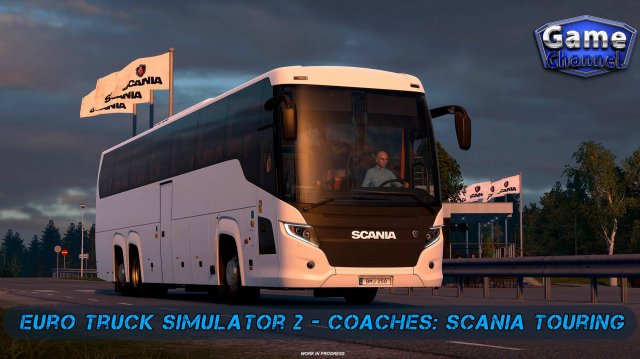 Euro Truck Simulator 2— Coaches_ Scania Touring