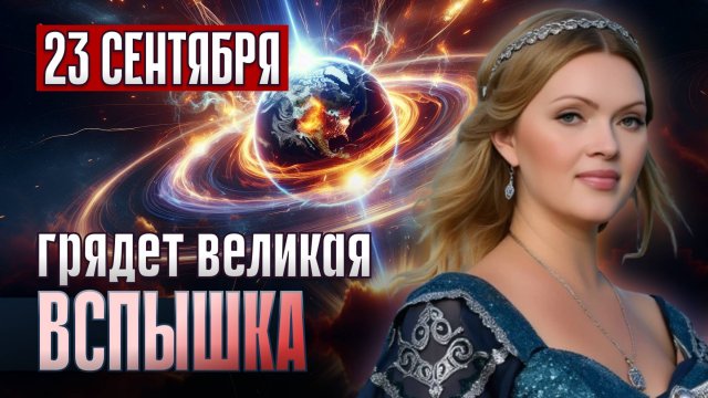 Ченнелер предупредила: 23 сентября 2025 — ВСПЫШКА, которая изменит судьбу человечества!