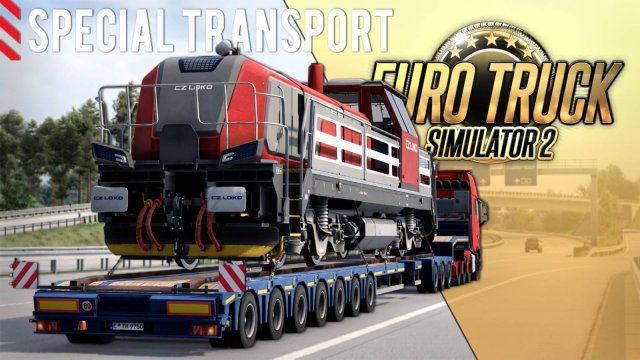 САМЫЙ ТЯЖЕЛЫЙ ГРУЗ В ETS2 — 80-ТОННЫЙ ЛОКОМОТИВ — Euro Truck Simulator 2 (1.56.1.0)